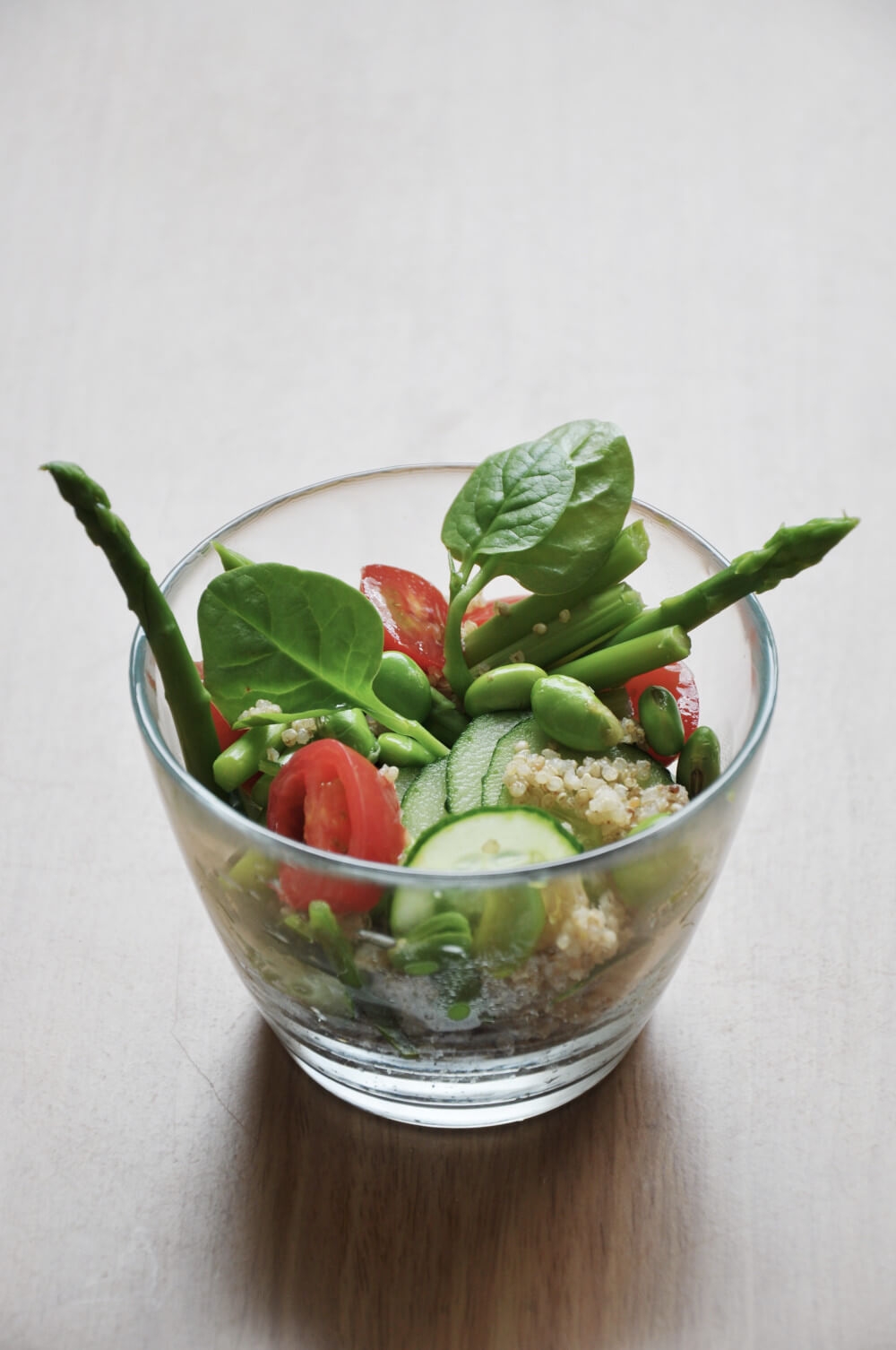 Quinoa Edamame Salad with Sesame Dressing