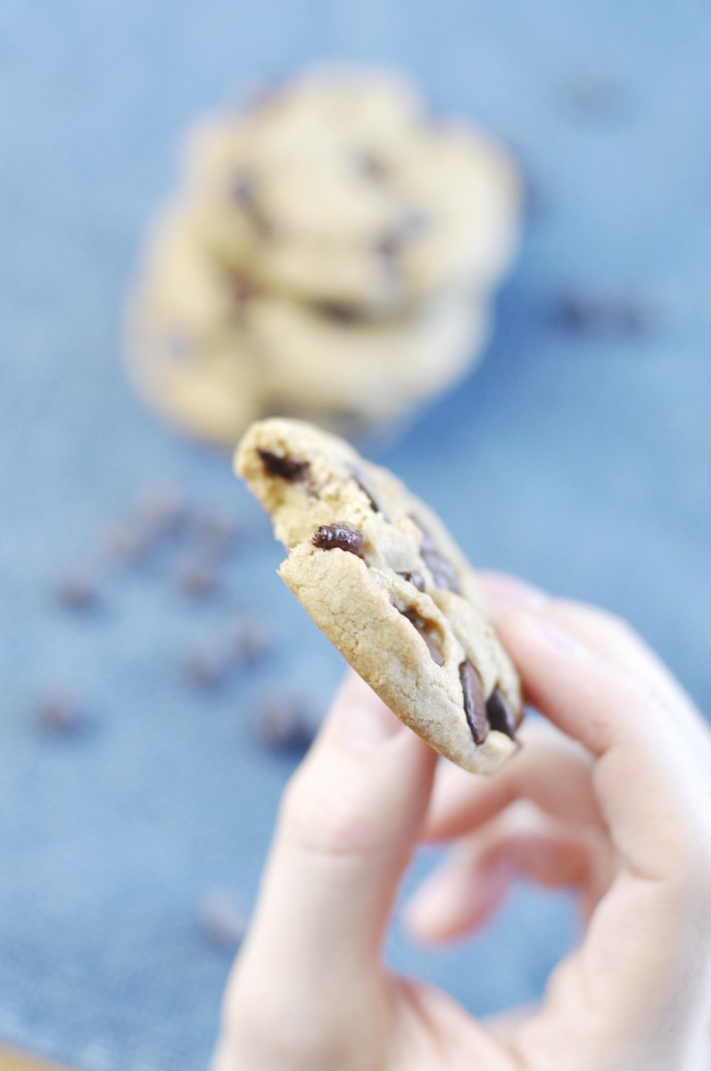 Rye Chocolate Chip Cookies