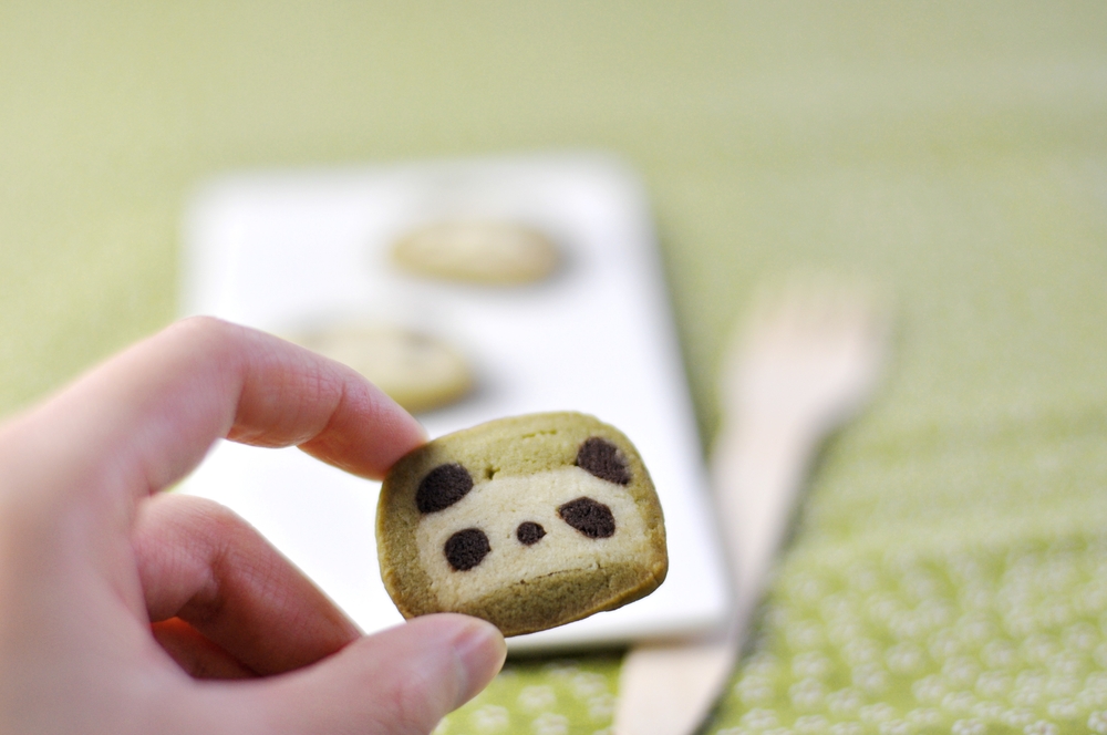 Mini Panda Cookies