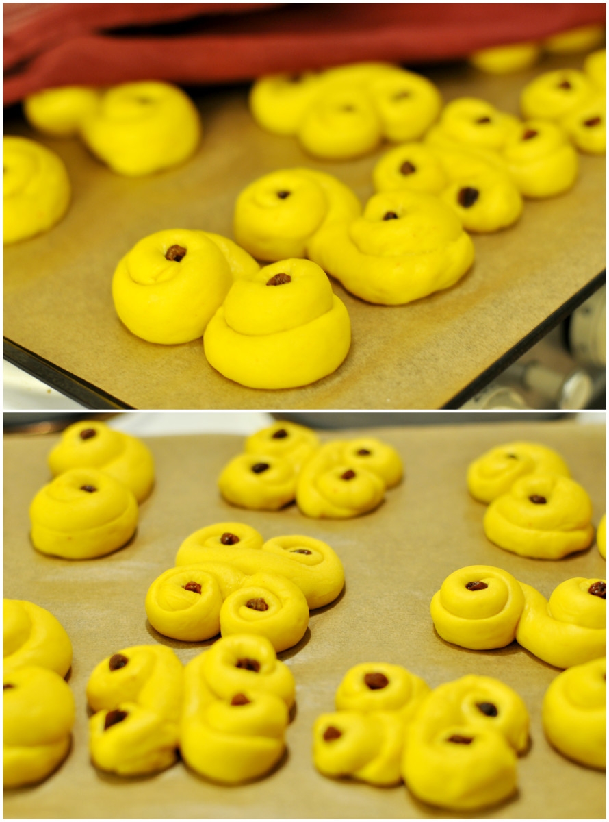 Lussekatt Swedish Saffron Rolls