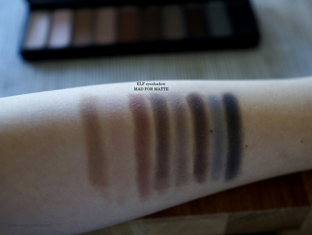 Mad for Matte Eyeshadow Swatch