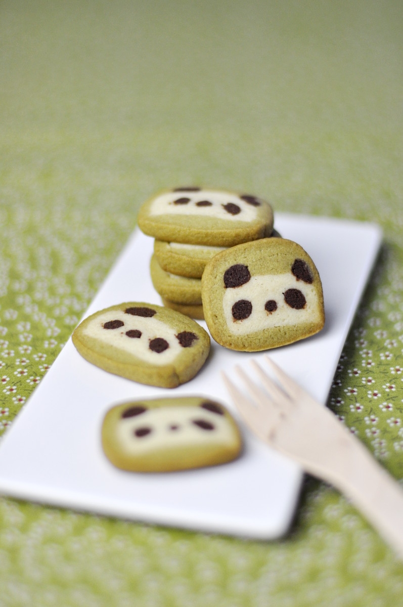 Mini Panda Cookies