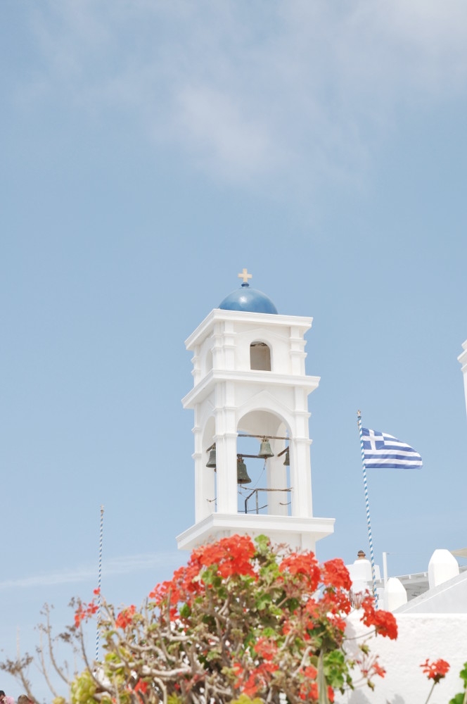 Dreamland of White Houses in Oia, Santorini