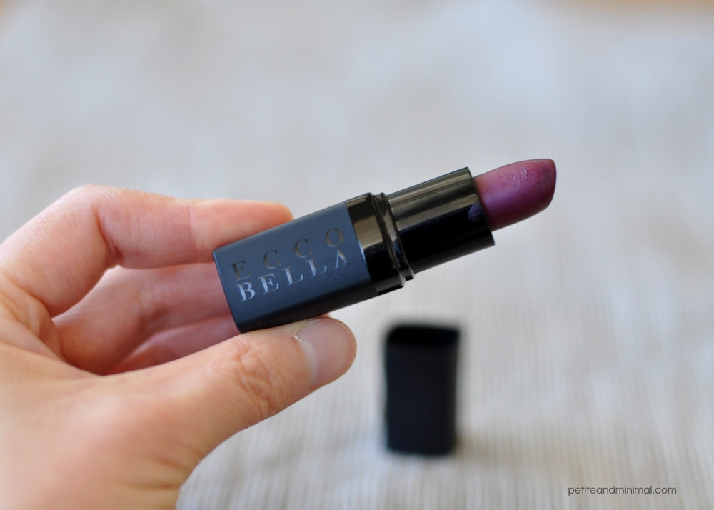 Ecco Bella Lipstick Merlot Rosewood Review Petite Minimal