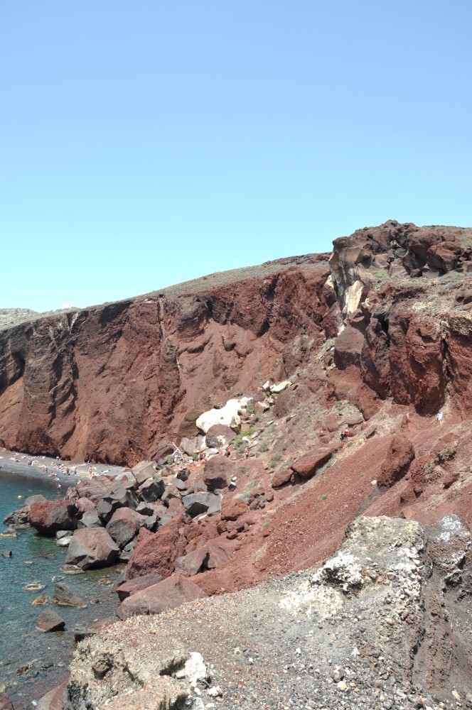 Santorini Red Beach and Akrotiri