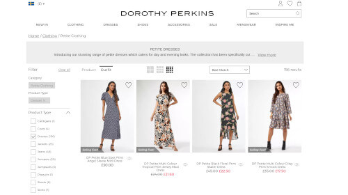 DOROTHY PERKINS