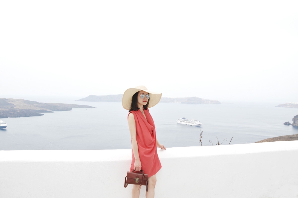 Greetings from Fira, Santorini