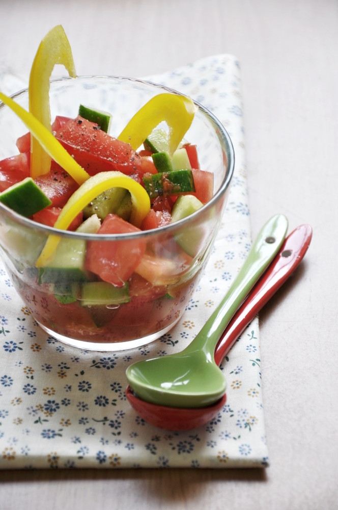 Quick and Easy Israeli Salad